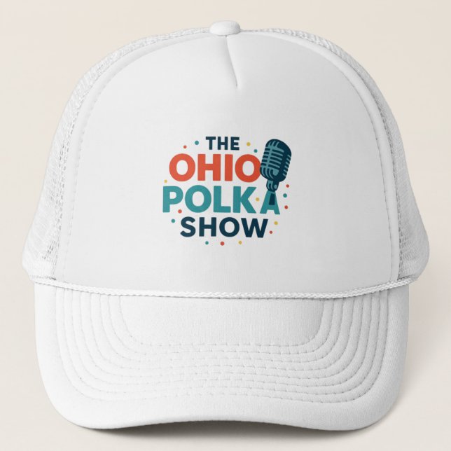 Casquette Chapeau avec logo Ohio Polkas (Devant)