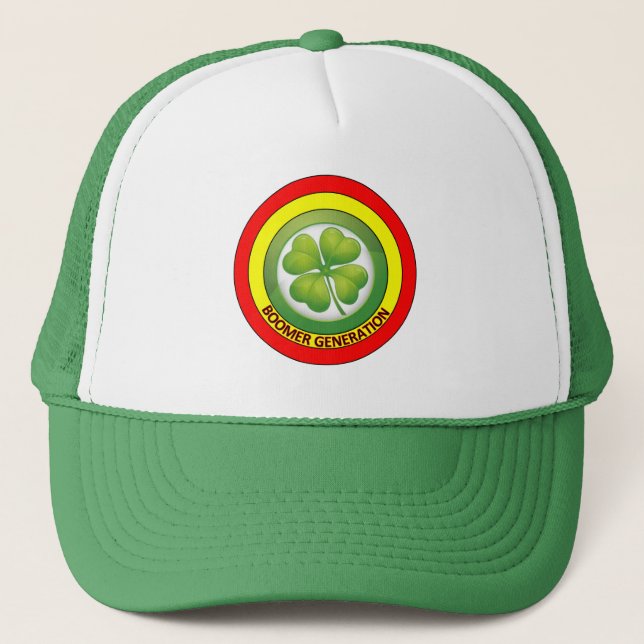 Casquette Chapeau Boomers Lucky Clover (Devant)