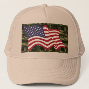 Casquette Chapeau camouflage drapeau USA pour une utilisatio