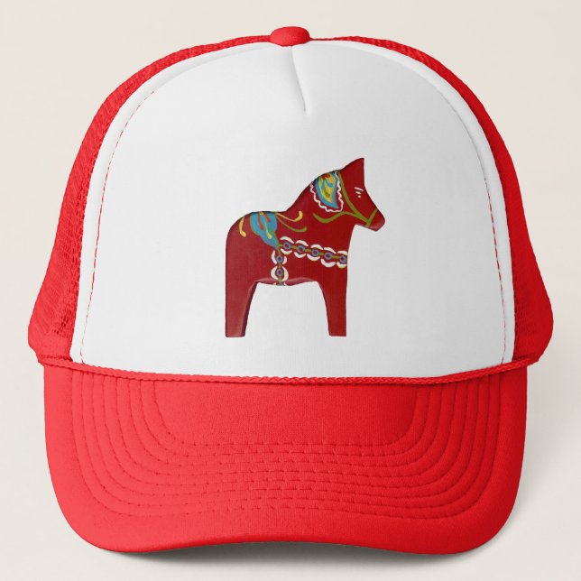 Casquette Chapeau Cheval Dala Rouge (Devant)