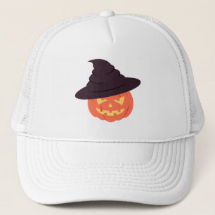 Casquette Chapeau Citrouille rétro - Orange Hallowen