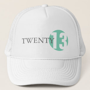 Casquette Chapeau classique moderne vert menthe 2013 ou anné