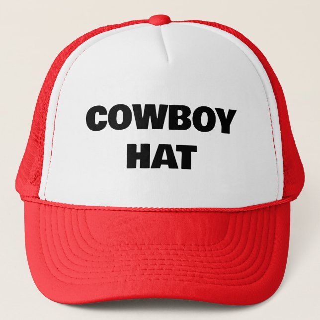 Casquette Chapeau cowboy (Devant)