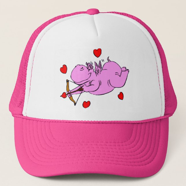 Casquette Chapeau d'amour d'hippopotame (Devant)