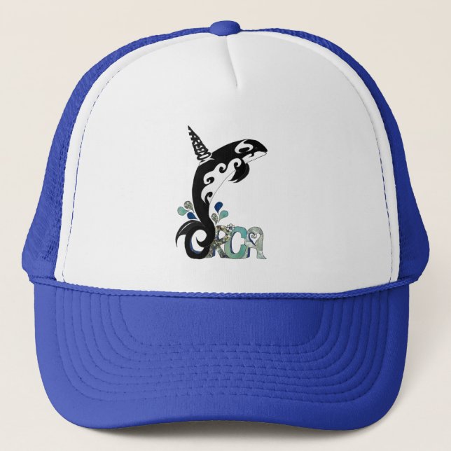 Casquette Chapeau d'art Orca Freedom (Devant)
