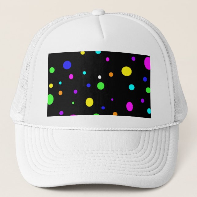 Casquette Chapeau de boules colorées (Devant)