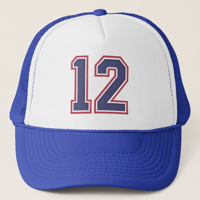 Casquette Chapeau de camion 12e anniversaire (Devant)