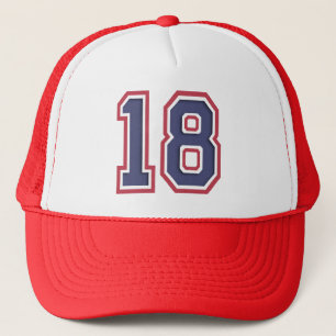 Casquette Chapeau de camion 18e anniversaire