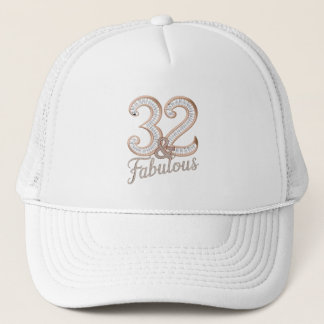 Casquette Chapeau de camion - 32 et fabuleux