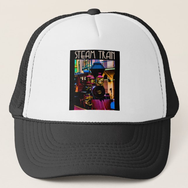 Casquette Chapeau de camion à vapeur (Devant)