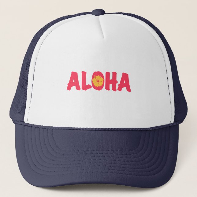 Casquette Chapeau de camion Aloha (Devant)