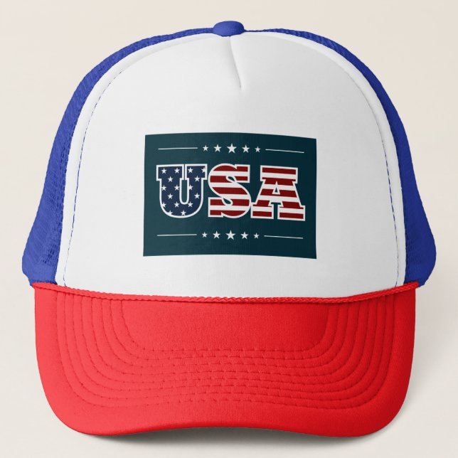 Casquette Chapeau de camion américain (Devant)