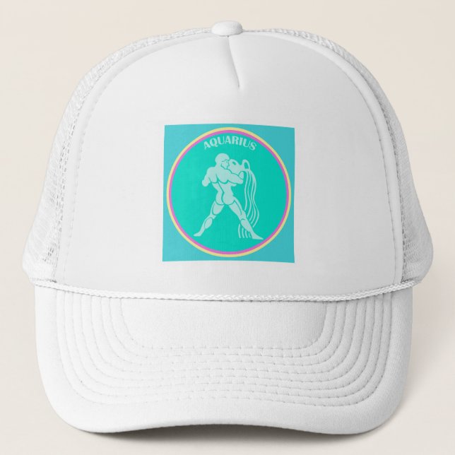 Casquette Chapeau de camion Aquarius (Devant)
