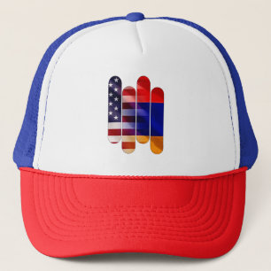 Casquette Chapeau de camion arménien américain