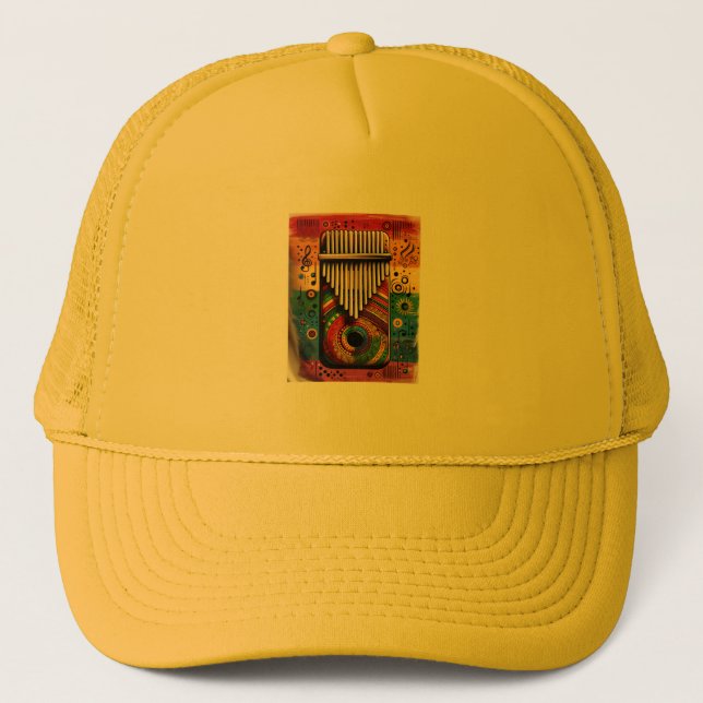 Casquette Chapeau de camion avec conception Kalimba (Devant)