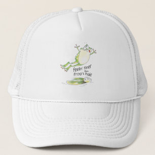 Casquette Chapeau de camion avec grenouille