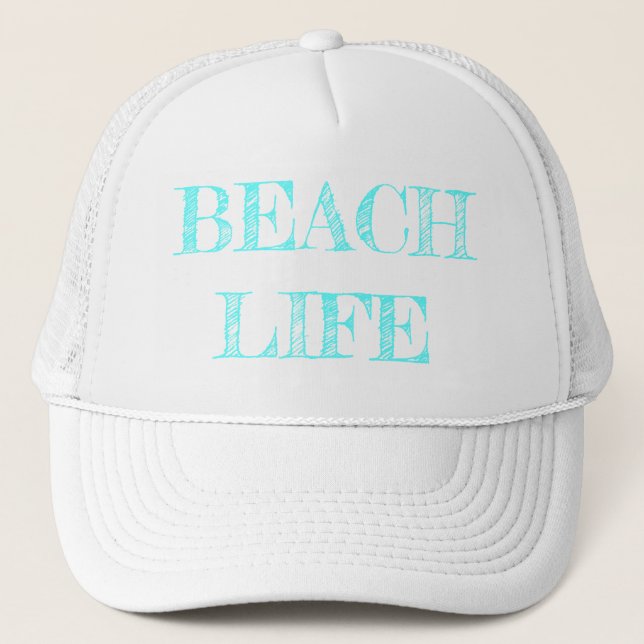 Casquette Chapeau de camion; Beach Life (Devant)