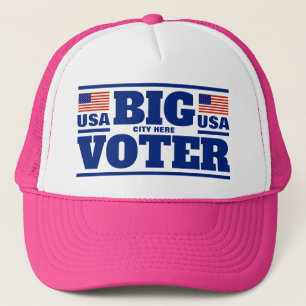 Casquette Chapeau de camion Big Voter™ (Customisez-le!)