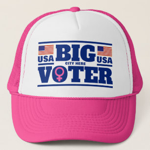 Casquette Chapeau de camion Big Voter™ (Customisez-le!)