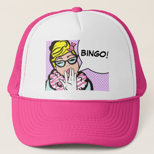 Casquette Chapeau de camion BINGO (Devant)