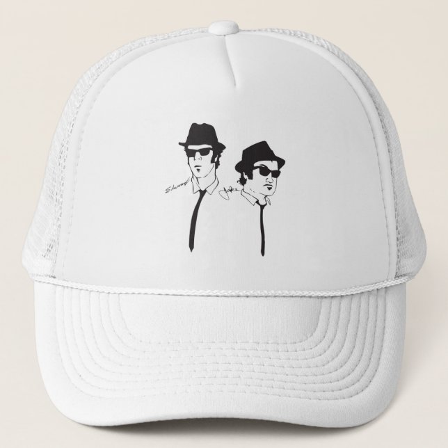 Casquette Chapeau de camion Blues Brothers (Devant)