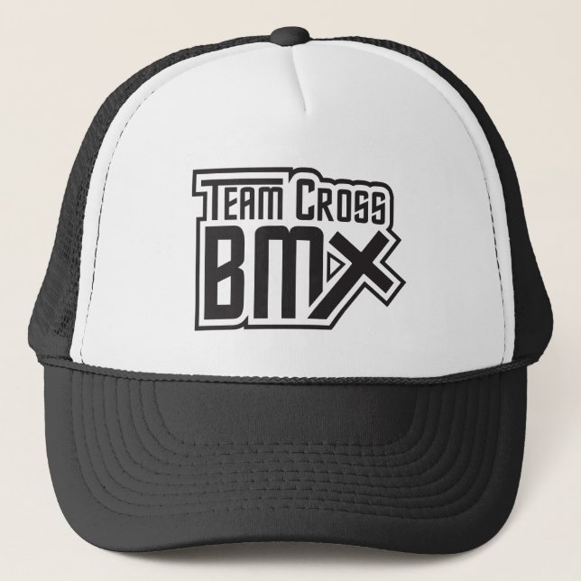 Casquette Chapeau de camion BMX Cross Team (Devant)