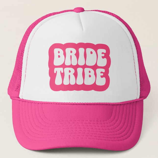 Casquette Chapeau De Camion Bridesmaid Pour Bachelorette Par (Devant)