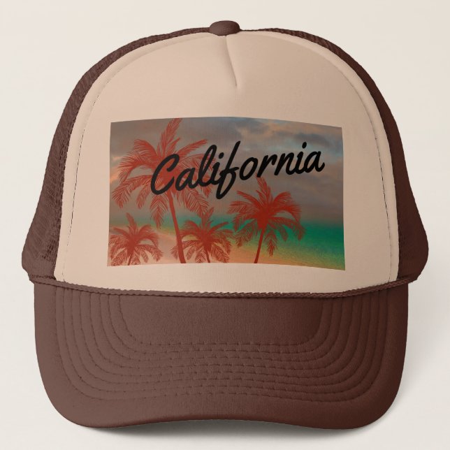 Casquette Chapeau de camion californien (Devant)