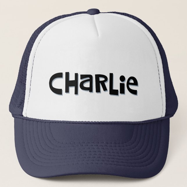 Casquette Chapeau de camion CHARLIE (Devant)