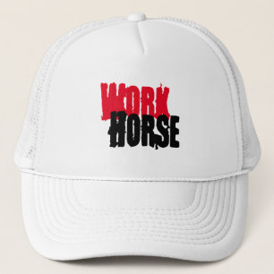 Casquette Chapeau de camion Cheval de travail