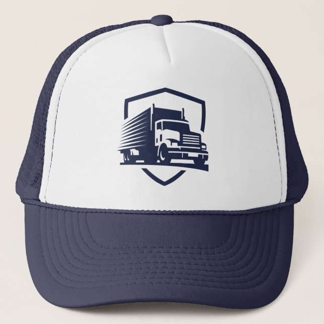 Casquette Chapeau de camion conducteur Logo Trucker (Devant)
