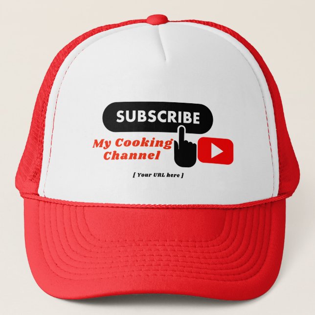 Casquette Chapeau de camion cuisine Channel (Devant)