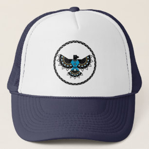 Casquette Chapeau de camion d'aigle autochtone