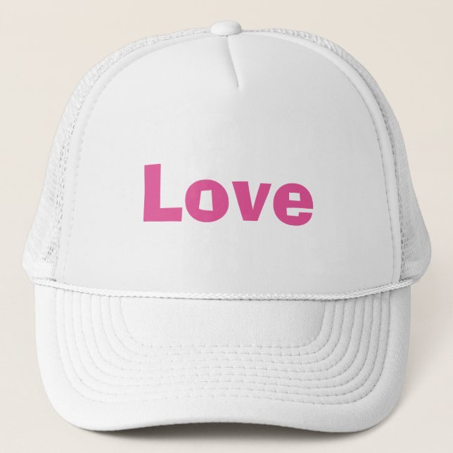 Casquette Chapeau de camion d'amour (Devant)