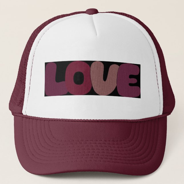 Casquette Chapeau de camion d'amour (Devant)