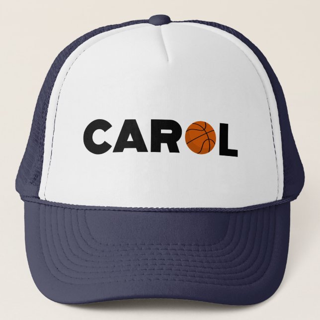 Casquette Chapeau de camion de basket-ball Carol (Devant)