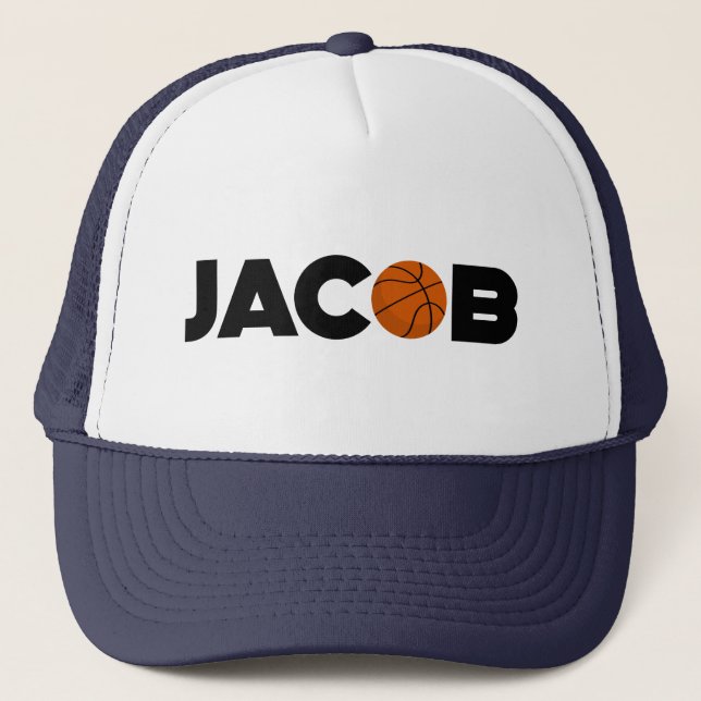 Casquette Chapeau de camion de basket-ball Jacob (Devant)