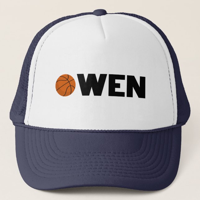 Casquette Chapeau de camion de basket-ball Owen (Devant)