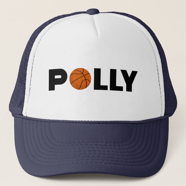 Casquette Chapeau de camion de basket-ball Polly (Devant)