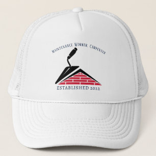 Casquette Chapeau de camion de construction