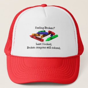 Casquette Chapeau de camion de Crayons cassés