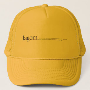 Casquette Chapeau de camion de définition Lagom