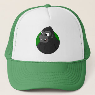 Casquette Chapeau de camion de dessin de Gorilla