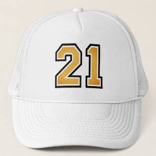 Casquette Chapeau de camion de fête du 21e anniversaire