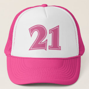 Casquette Chapeau de camion de fête du 21e anniversaire
