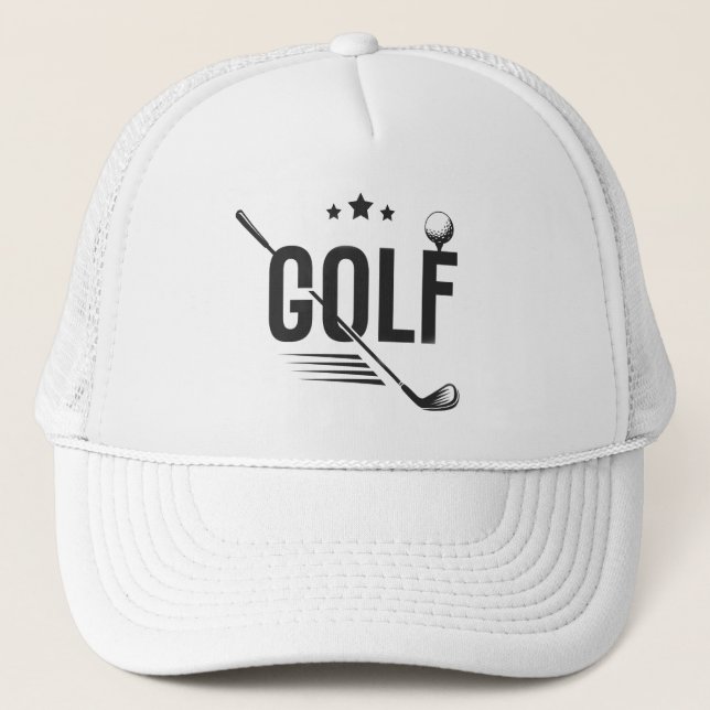 Casquette Chapeau de camion de golf (Devant)