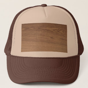 Casquette Chapeau de camion de grain de bois