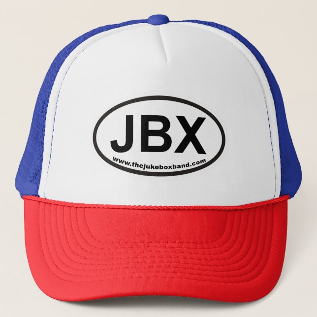 Casquette Chapeau de camion de juke-box "JBX" - beaucoup de  (Devant)