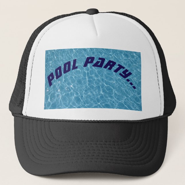 Casquette Chapeau de camion de la partie de la piscine (Devant)