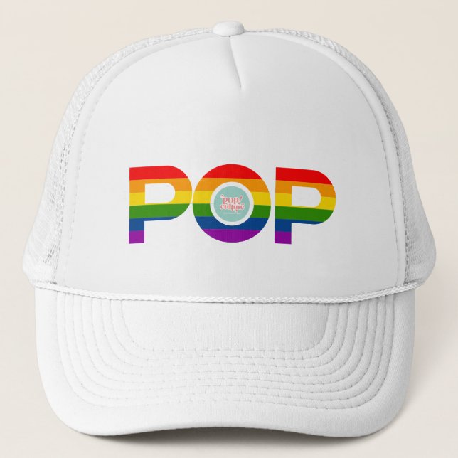 Casquette Chapeau de camion de la Pop Pride (Devant)